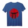 HapKitten T-Shirt mit roter Sonne und Graphic Design - Perfektes Geschenk für Geburtstag Partys