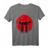 HapKitten T-Shirt mit roter Sonne und Graphic Design - Perfektes Geschenk für Geburtstag Partys