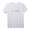 HUMAN Flag - LGBT Gay Pride Monat T-Shirt für Liebe, Akzeptanz und Vielfalt in der Gesellschaft