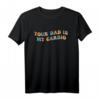 Your Dad Is My Cardio Meme Funny Gym Workout Übung Humor T-Shirt – Trendiges Geschenk für Vater, Mama & Fitnessfans