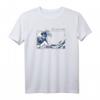 The Great Fibonacci Wave T-Shirt – Geometrisches Design mit japanischer Welle, Fibonacci und Spiralmustern für Wissenschafts- und Kunstliebhaber