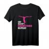 Eat Sleep Handstand Repeat Turnen Geschenkidee Mädchen T-Shirt – Perfekt für Geburtstage & Weihnachten für Turnerinnen & Frauen