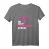Eat Sleep Handstand Repeat Turnen Geschenkidee Mädchen T-Shirt – Perfekt für Geburtstage & Weihnachten für Turnerinnen & Frauen