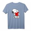 HapKitten T-Shirt für Männer mit Valentine Snoopy Liebe - Offiziell lizenziertes Graphic Artwork