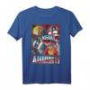 Transformers Autobots & Decepticons Retro Vintage Panels T-Shirt - Nostalgisches 90er Cartoon Design für Fans & Sammler