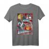 Transformers Autobots & Decepticons Retro Vintage Panels T-Shirt - Nostalgisches 90er Cartoon Design für Fans & Sammler