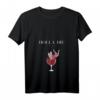 Damen Wein Vino Weißwein Rotwein Geschenkidee - Holla die Weinfee T-Shirt mit V-Ausschnitt für Weinfeste, Weinparty & Weinliebhaberinnen