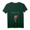 Damen Wein Vino Weißwein Rotwein Geschenkidee - Holla die Weinfee T-Shirt mit V-Ausschnitt für Weinfeste, Weinparty & Weinliebhaberinnen
