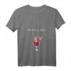 Damen Wein Vino Weißwein Rotwein Geschenkidee - Holla die Weinfee T-Shirt mit V-Ausschnitt für Weinfeste, Weinparty & Weinliebhaberinnen