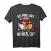 Ich mag halt Hühner sind Landwirt Landwirtin T-Shirt – Lustiges Geschenk für Hühnerliebhaber, Bauern, Kinder & Damen zum Geburtstag & Weihnachten
