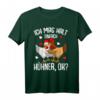 Ich mag halt Hühner sind Landwirt Landwirtin T-Shirt – Lustiges Geschenk für Hühnerliebhaber, Bauern, Kinder & Damen zum Geburtstag & Weihnachten