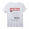Gästebuch 18. Geburtstag Party T-Shirt für Mädchen und Jungen – Lustiges Design für die Feier & Erinnerungsstück