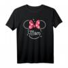 HapKitten Minnie Mouse Mom Head Icon T-Shirt – Perfektes Geschenk zum Muttertag und Geburtstag für Mütter