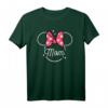 HapKitten Minnie Mouse Mom Head Icon T-Shirt – Perfektes Geschenk zum Muttertag und Geburtstag für Mütter