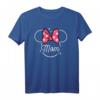HapKitten Minnie Mouse Mom Head Icon T-Shirt – Perfektes Geschenk zum Muttertag und Geburtstag für Mütter