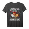 Zuhause ist wo meine Hühner sind Landwirt Huhn T-Shirt – Lustiges Geschenk für Bauern, Hühnerliebhaber & Dorf-Fans zu Weihnachten & Geburtstag