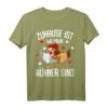 Zuhause ist wo meine Hühner sind Landwirt Huhn T-Shirt – Lustiges Geschenk für Bauern, Hühnerliebhaber & Dorf-Fans zu Weihnachten & Geburtstag