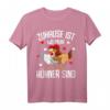Zuhause ist wo meine Hühner sind Landwirt Huhn T-Shirt – Lustiges Geschenk für Bauern, Hühnerliebhaber & Dorf-Fans zu Weihnachten & Geburtstag