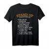 Stand Up For Science Wissenschaft Klimawandel & Umweltschutz T-Shirt – Exklusives Nerd-Design für Forschung, Physik, Chemie & Nachhaltigkeit, perfektes Geschenk für Wissenschafts-Fans