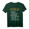 Stand Up For Science Wissenschaft Klimawandel & Umweltschutz T-Shirt – Exklusives Nerd-Design für Forschung, Physik, Chemie & Nachhaltigkeit, perfektes Geschenk für Wissenschafts-Fans