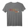 PLUTO T-Shirt mit Planeten und Galaxie - Retro Vintage Design, klassisch geschnitten, langlebig mit doppelt genähtem Saum