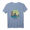 Hamburg Skyline Illustration Hamburg Liebe Geschenk T-Shirt – Perfekt für Fans, Touristen & Hamburg-Liebhaber