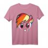 My Little Pony Rainbow Dash Big Face T-Shirt – Offiziell lizenziertes Fan-Shirt für Kinder und Erwachsene als Geschenk