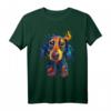 Buntes Hundespritzporträt T-Shirt - Dackel & Wiener Hund Kunstwerk, Perfekt für Hundeliebhaber & Hundefeste Geschenke