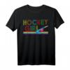 Feldhockey Retro Hockey Mädchen T-Shirt - Lustiges Geschenk für Hockeyspielerinnen & Fanartikel