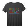 Feldhockey Retro Hockey Mädchen T-Shirt - Lustiges Geschenk für Hockeyspielerinnen & Fanartikel