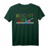 Feldhockey Retro Hockey Mädchen T-Shirt - Lustiges Geschenk für Hockeyspielerinnen & Fanartikel