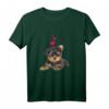 Shirt mit Yorkshire Terrier Hund und Herz - Lustiges Hundemotiv T-Shirt für Hundeliebhaber, Hundemamas & Papas, perfekt für Gassi-Gänge