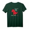 Lustiges Dinosaurier T-Shirt mit Spruch: If You're Happy And You Know It Clap Your Hand – Perfekt für Kinder, Erwachsene & Dinosaurien-Fans
