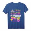 Kinder 5. Geburtstag T-Shirt für Mädchen mit Krone und Prinzessin Motiv – Perfekt zum 5. Geburtstag, lustiges Geburtstagsdesign