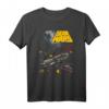 Star Wars Millennium Falcon Battle Graphic T-Shirt - Official Licensed Star Wars Apparel for Fans