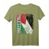 PALÄSTINA Flagge T-Shirt für Damen, Herren & Kinder – Klassisch geschnitten, doppelt genähter Saum für Solidarität und Unterstützung