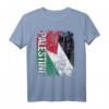 PALÄSTINA Flagge T-Shirt für Damen, Herren & Kinder – Klassisch geschnitten, doppelt genähter Saum für Solidarität und Unterstützung