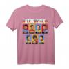 Star Trek Original Series Crew Retro Rainbow Graphic T-Shirt - Officially Licensed Sci-Fi Merchandise für Fans