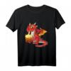 Retro Tabletop Gaming D20 Würfel T-Shirt – Perfekt für Nerds, Fans von Brettspielen, Kerker und RPG-Abenteuer