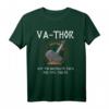 Vathor Vatertag T-Shirt - Witziges Wikinger & Thor Motiv als Geschenk für Papa, Großvater & werdende Väter