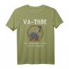 Vathor Vatertag T-Shirt - Witziges Wikinger & Thor Motiv als Geschenk für Papa, Großvater & werdende Väter