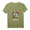 HapKitten Minnie Maus Dirndl Oktoberfest T-Shirt mit V-Ausschnitt – Offizielles Disney Lizenzprodukt für Damen, Herren, Mädchen und Jungen