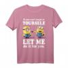 HapKitten Minions T-Shirt - Lustiges Offiziell Lizenzierte Geburtstagskleidung mit Spruch 'If You Can't Laugh At Yourself'