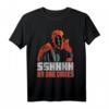 Marvel Deadpool Sshhhh No One Cares T-Shirt - Offiziell Lizenzierte Marvel Kleidung für Fans mit Humor