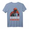 Marvel Deadpool Sshhhh No One Cares T-Shirt - Offiziell Lizenzierte Marvel Kleidung für Fans mit Humor