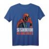 Marvel Deadpool Sshhhh No One Cares T-Shirt - Offiziell Lizenzierte Marvel Kleidung für Fans mit Humor