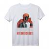 Marvel Deadpool Sshhhh No One Cares T-Shirt - Offiziell Lizenzierte Marvel Kleidung für Fans mit Humor
