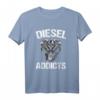 Diesel Addicts Power Stroke Engine 4x4 T-Shirt - Lustiges Geschenk für Auto- und Motorfans zu Weihnachten, Vatertag, Geburtstag