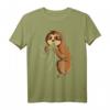 Faultier Liebhaber T-Shirt für Kinder, Mädchen, Damen & Herren – Perfektes Geschenkidee zu Weihnachten & Geburtstag