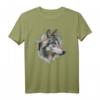 Wolf Wölfe Illustration T-Shirt - Perfektes Geschenk für Tier- und Naturliebhaber zu Weihnachten & Geburtstag